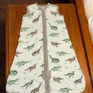 Burt’s Bees dinosaur sleep sack for 10-18lbs 23”-26” long